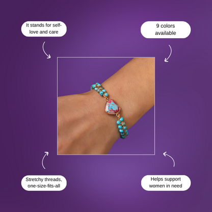 Women's Heart Bracelet